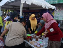 Warga Makassar Serbu Makanan Khas Gorontalo di Car Free Day