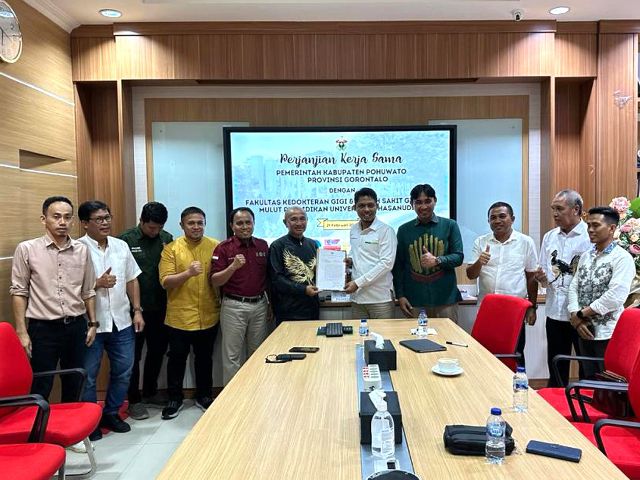 Pemerintah Pohuwato Kerjasama Dengan FKG Makassar