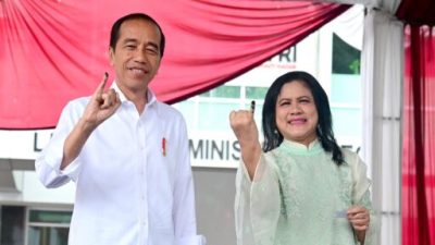 Presiden Jokowi Gunakan Hak Pilih Pada Pemilu 2024