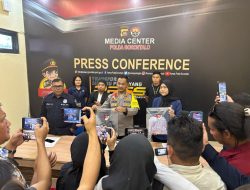 Polda Gorontalo Gelar Press Release Kasus Kekerasan Seksual Terhadap Anak