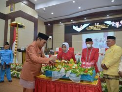 Penjagub Ismail Hadiri Rapat Paripurna HUT ke-21 Kabupaten Pohuwato