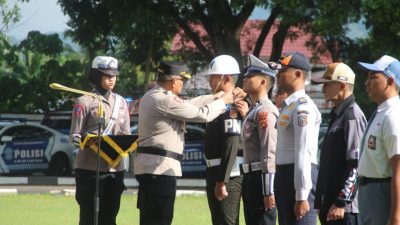 Polda Gorontalo Gelar Operasi Otanaha 2024 dan Pencanangan Aksi Keselamatan Jalan