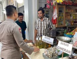 Polresta Gorontalo Kota Cek Harga Beras di Pasar Sentral Menjelang Ramadhan