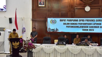 Beberapa Sektor Pembangunan Daerah Provinsi Gorontalo Tahun 2023 Alami Peningkatan