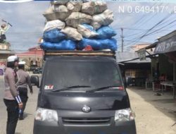 Pelaksanaan Operasi Keselamatan Otanaha, Dit Lantas Polda Gorontalo Tertibkan Kendaraan ODOL