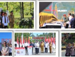 Pj Wali Kota Kotamobagu Hadiri Peresmian Bendungan Lolak oleh Presiden Jokowi