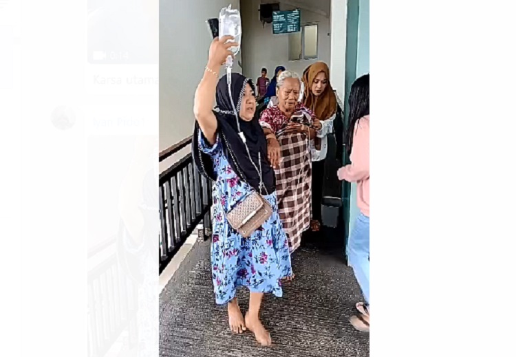 Gorontalo Diguyur Hujan Lebat, Plafon RS Bio Klinik hingga Mall Karsa Utama ambruk