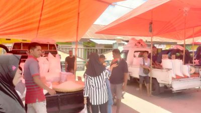 Polres Gorontalo Monitoring Stok dan Harga Beras Dipasaran