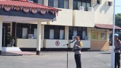 Apel Kesiapan Pengamanan Kunjungan Presiden Di Gorontalo