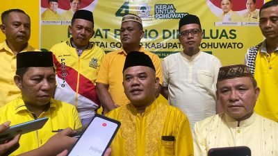 Fix, Partai Golkar Usulkan Paket Bersinar Sebagai Bakal Cabup-Cawabup Pohuwato