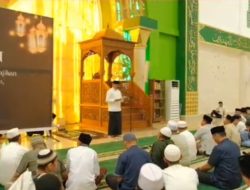 Asripan Nani Hadiri Peringatan Nuzulul Qur’an di Masjid Agung Baitul Makmur Kotamobagu