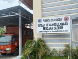 BPBD Kotamobagu Buka Posko Bantuan untuk Warga Terdampak Letusan Gunung Ruang di Sitaro