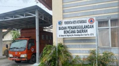 BPBD Kotamobagu Buka Posko Bantuan untuk Warga Terdampak Letusan Gunung Ruang di Sitaro