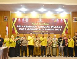 Marten Taha : Bangun Komunikasi dan Kolaborasi Jadi Kunci Sukses Pelaksanaan Pilkada di Kota Gorontalo