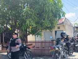 Sat Samapta Polresta Gorontalo Kota Patroli Ke Rumah Kosong Saat Warga Mudik