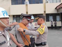 Polresta Gorontalo Kota Gelar Upacara PTDH Salah Satu Personil