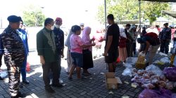 TNI Angkatan Laut Gorontalo Gelar Pasar Murah Ramadan