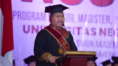 Taufiq Qurohman, Wisudawan Terbaik Fakultas Kedokteran UNG Berikan Kesan dan Pesan