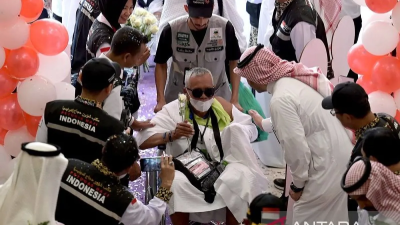 8.902 Jamaah Haji Berangkat Dari Madinah ke Mekkah Laksanakan Umrah Wajib