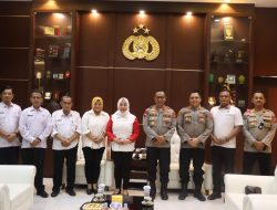 Jalin Kerjasama, Kapolda Gorontalo Terima Audiensi Badan Pertahanan Nasional Provinsi Gorontalo