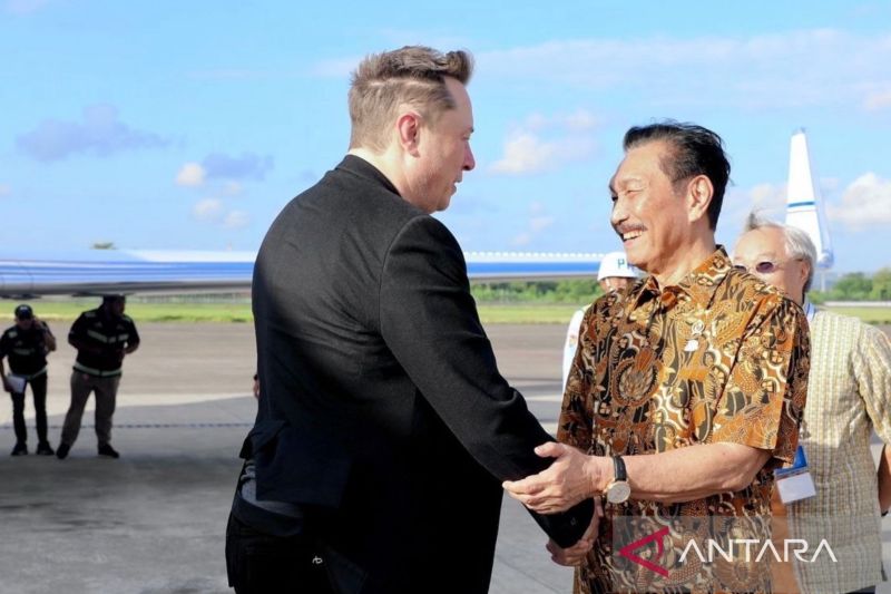 Elon Musk Tiba di Bali Untuk Resmikan Starlink