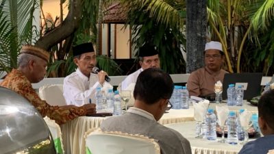 Momentum Halal Bi Halal Pemkab Gorontalo dan DMI Bahas Program Kerja