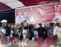 Meriahkan HUT ke-17 Kotamobagu, Pemkot Gelar Lomba Masak Nasi Goreng Antar Pejabat