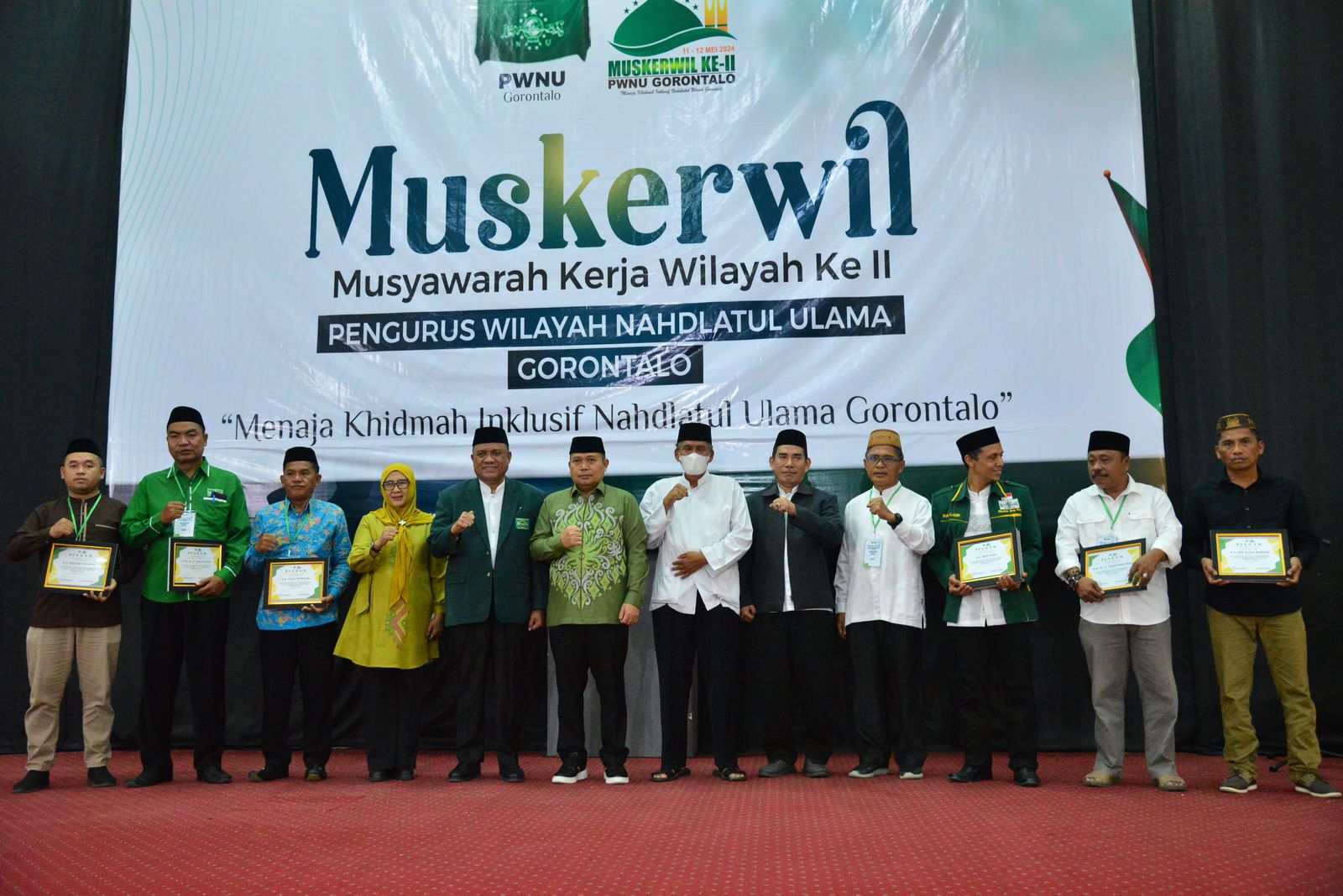 Ismail Pakaya Pamit di Muskerwil II PWNU Gorontalo