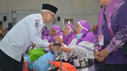 PJ Gubernur Gorontalo Lepas Jemaah Calon Haji Kloter Terakhir