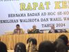 KPU Kota Gorontalo Gelar Raker Bersama Badan Adhoc Se-kota Gorontalo