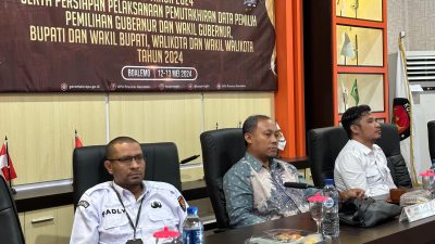 KPU Provinsi Gorontalo Evaluasi Pemutakhiran Data Pemilih, Satu TPS Maksimal 600 Pemilih