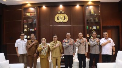 Kapolda Gorontalo Terima Audiensi Kepala Dinas Pariwisata