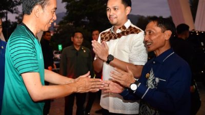 Kedatangan Presiden Di Gorontalo