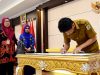 Pemda Gorontalo Menandatangani Komitmen Bersama Pelaksanaan SP4N-LAPOR