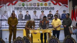 Pemprov dan Polda Gorontalo Tanda Tangani NPHD Pengamanan Pilkada 2024