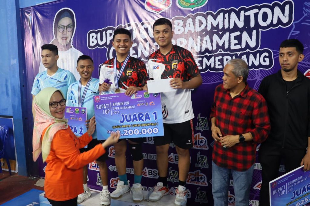 Open Tournament Badminton Bupati Bone Bolango Cup 2024