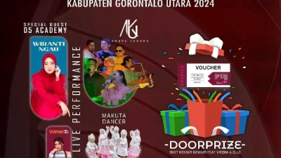 Peluncuran Tahapan Pilkada, KPU Gorut Siapkan Doorpize Tiket Nonton Konser Dewa 19
