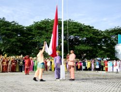 Pemprov Gorontalo Gelar Upacara Bendera Peringatan Hardiknas Tahun 2024