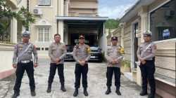 Polresta Gorontalo Kota dan Polsek Jajaran Gelar Pengamanan di Gereja Saat Peringatan Kenaikan Isa Almasih