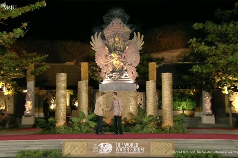 Presiden Jokowi Sambut Tamu Undangan WWF Ke-10