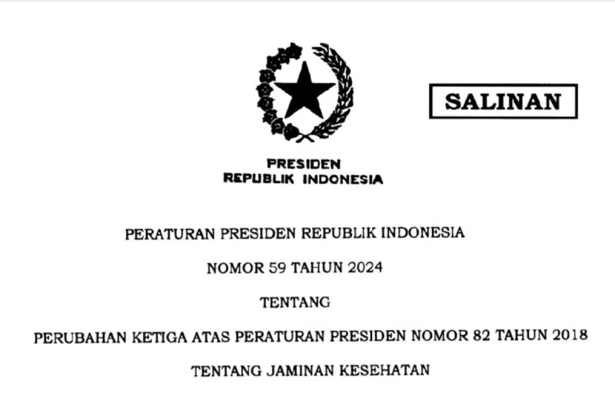 Presiden Jokowi Terbitkan Perpres Jaminan Kesehatan