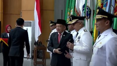 Rudy Salahuddin Dilantik Jadi Penjabat Gubernur Gorontalo