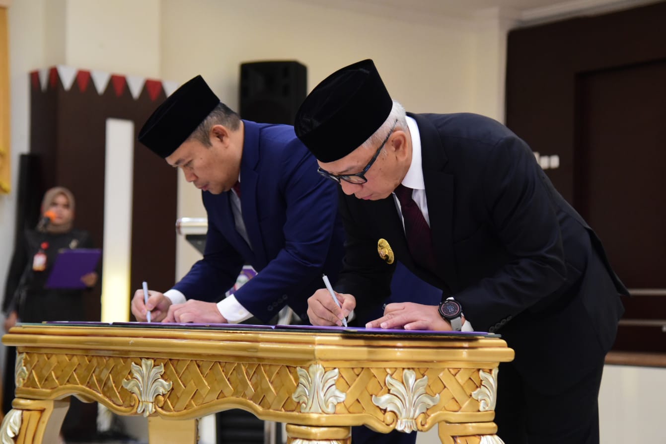 Serah Terima Jabatan Pejabat Gubernur Gorontalo