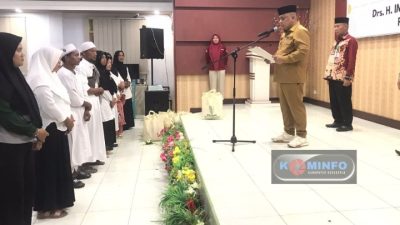 Kerja Sama Pemkab Gorontalo dan Kementrian Agama, Wabup Hendra Kukuhkan Mualaf Center