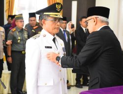 Pj Gubernur Rudi Salahuddin Lantik Ismail Madjid Jadi Penjabat Wali Kota Gorontalo