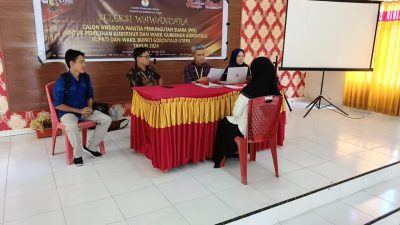 KPU Gorut Monitoring Tahapan Seleksi Wawancara Calon PPS Pilkada 2024
