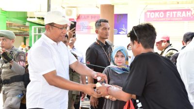 Pemprov Gorontalo Gelar Pasar Murah Dengan Menjual Enam Bahan Pokok Harga Subsidi
