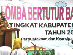 Tingkatkan Indeks Pembangunan Literasi, Perpusda Kabupaten Gorontalo Gelar Lomba Bertutur