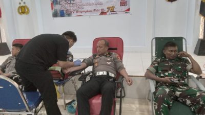 Polresta Gorontalo Kota Gelar Kegiatan Donor Darah