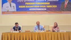 Pemprov Gelar Rakor Evaluasi dan Sinkronisasi Program Pembangunan Bidang Kesejahteraan Sosial Tahun 2024